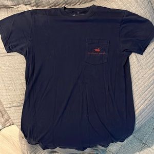 Navy Southern Marsh Pocket t shirt